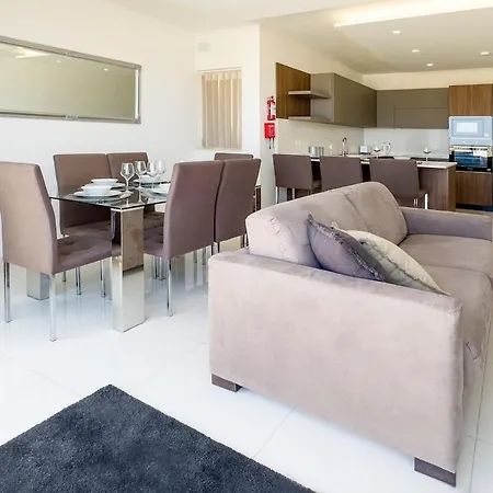 Διαμέρισμα Flat 5, Seaview 3 Bedroom Apartment In Mellieha, Central, Nearby Beaches *